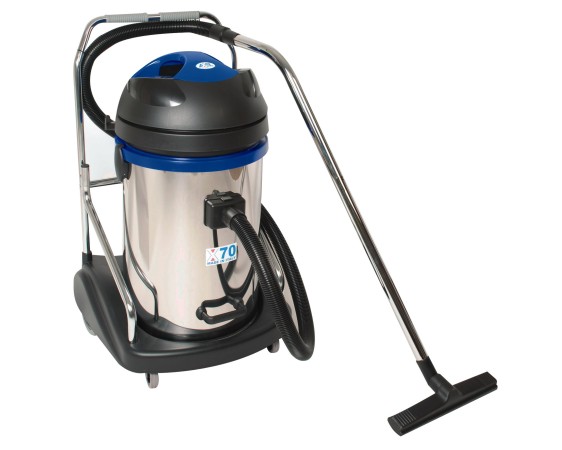 BIDONE ASPIRATORE ACCIAIO INOX 2400 W