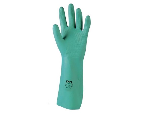 GUANTO IN NITRILE VERDE