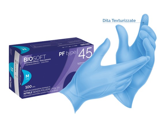 GUANTO NITRILE AZZURRO DARNI GOLD