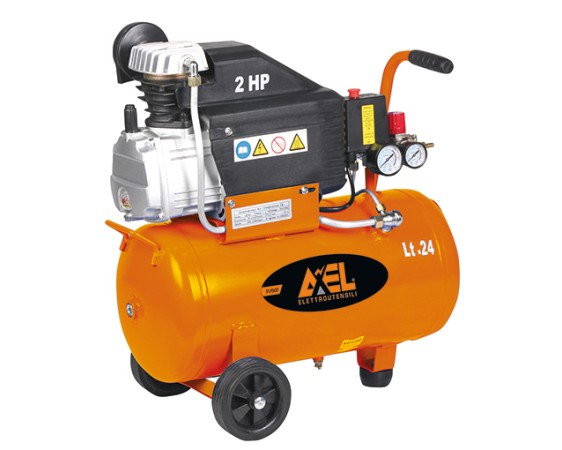 COMPRESSORE AXEL 24 LT  2.0 HP LUBRIFICATO