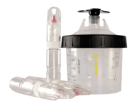 KIT VERNICIAT.MONOUSO PPS 125MIC 200ML 50PZ