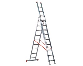 SCALA GENIA ALLUMINIO TRIPLA