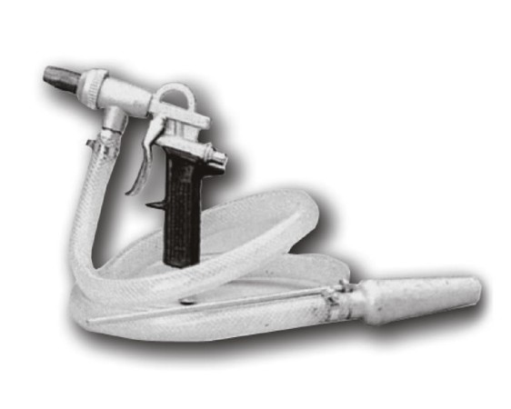 PISTOLA PER SABBIATURA PS C/TUBO PESCANTE