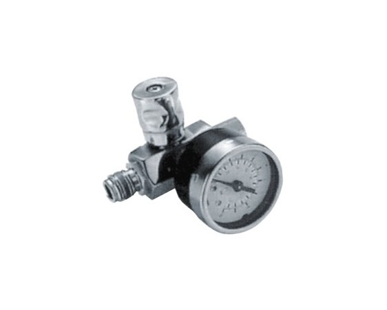 REGOLATORE DI PORTATA ARIA C/MANOMETRO