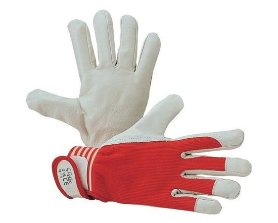 GUANTO BALL PELLE OVINA POLSINO STRAPPO