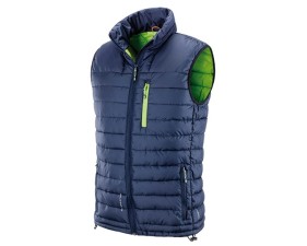 GILET SION POLIEST/PU IMBOTTITO BLU