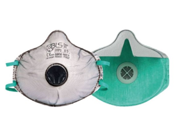 MASCHERINA CARBONI BLS 030 C FFP3 RD VALVOLA