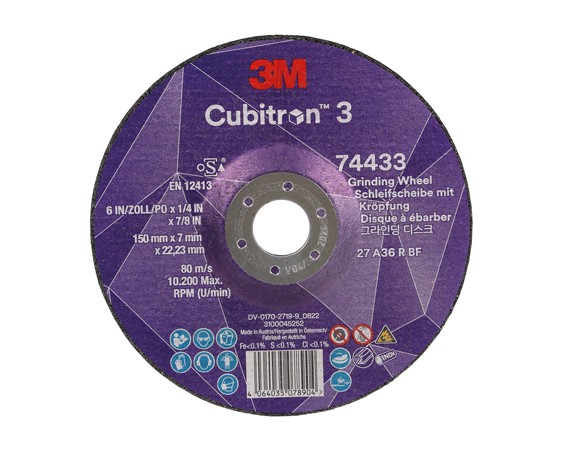 DISCO TAGLIO 3M CUBITRON3 T41 PIANI D.150X2