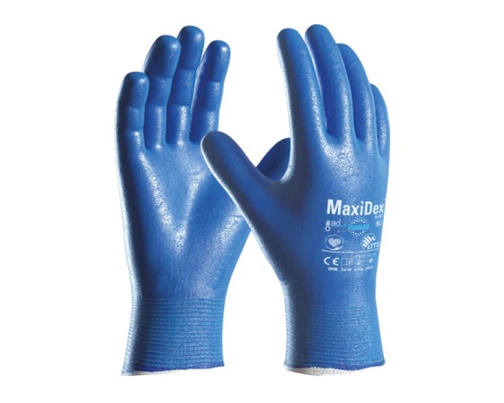 GUANTO NITRILE BLU MAXIDEX