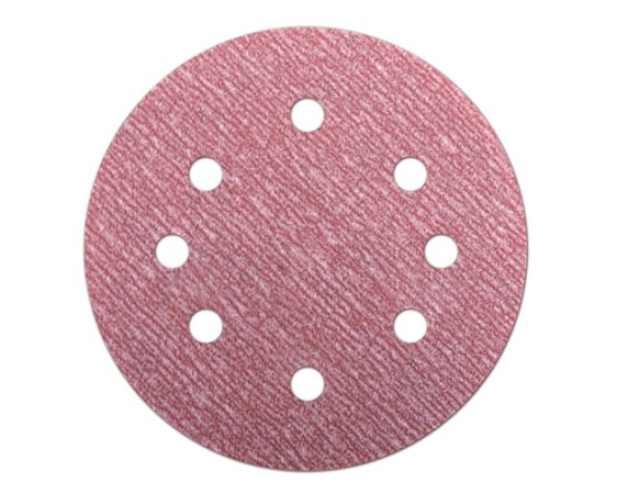 DISCHI VELCRO ROSA D.125 FORATI