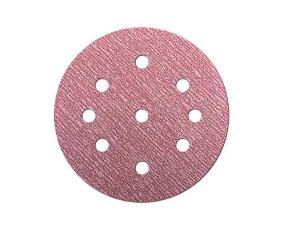 DISCHI VELCRO ROSA D.150 8 FORI+1
