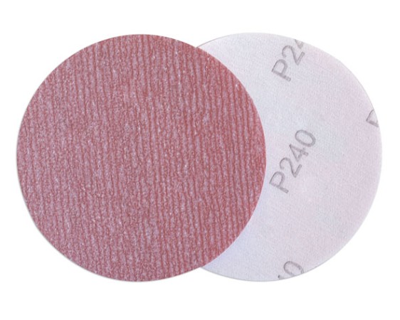 DISCHI ROSA C/SPUGNA+VELCRO D.125 NO FORI