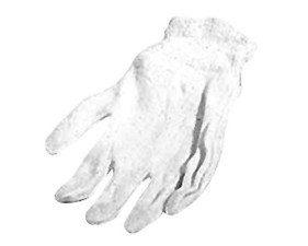 GUANTO COTONE P/M POLSO MAGLIA