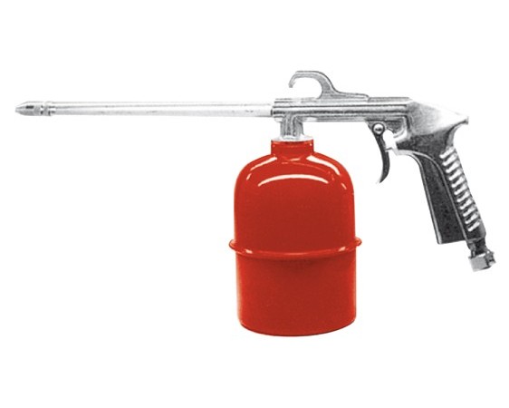 PISTOLA LAVAGGIO SERBATOIO LAMIERA ROSSO LT.1