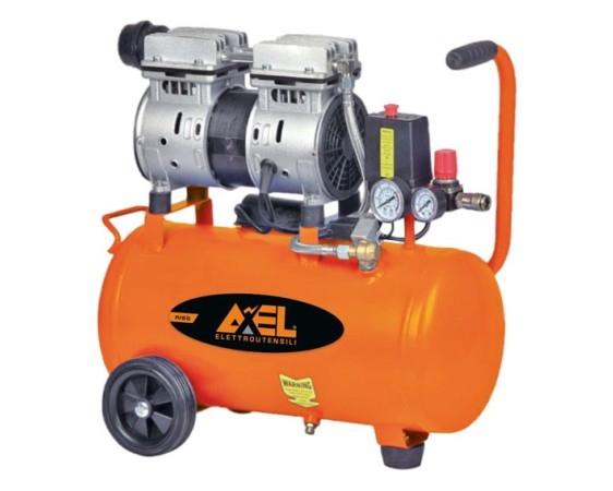 COMPRESSORE AXEL 24LT 1.0HP LB24F SILENZIATO