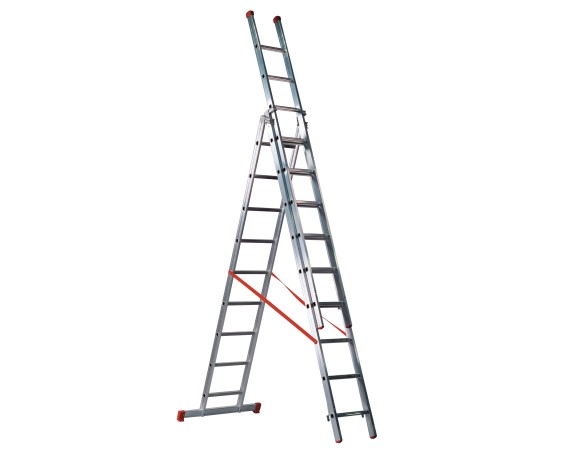 SCALA GENIA ALLUMINIO TRIPLA